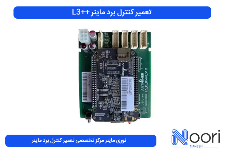 تعمیر کنترل برد ماینر L3++